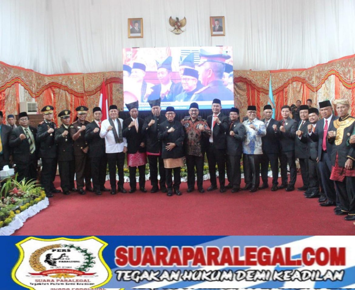 DPRD Kabupaten Pasaman Barat menggelar Rapat Paripurna Istimewa memperingati Hari Jadi Kabupaten Pasaman Barat ke-21