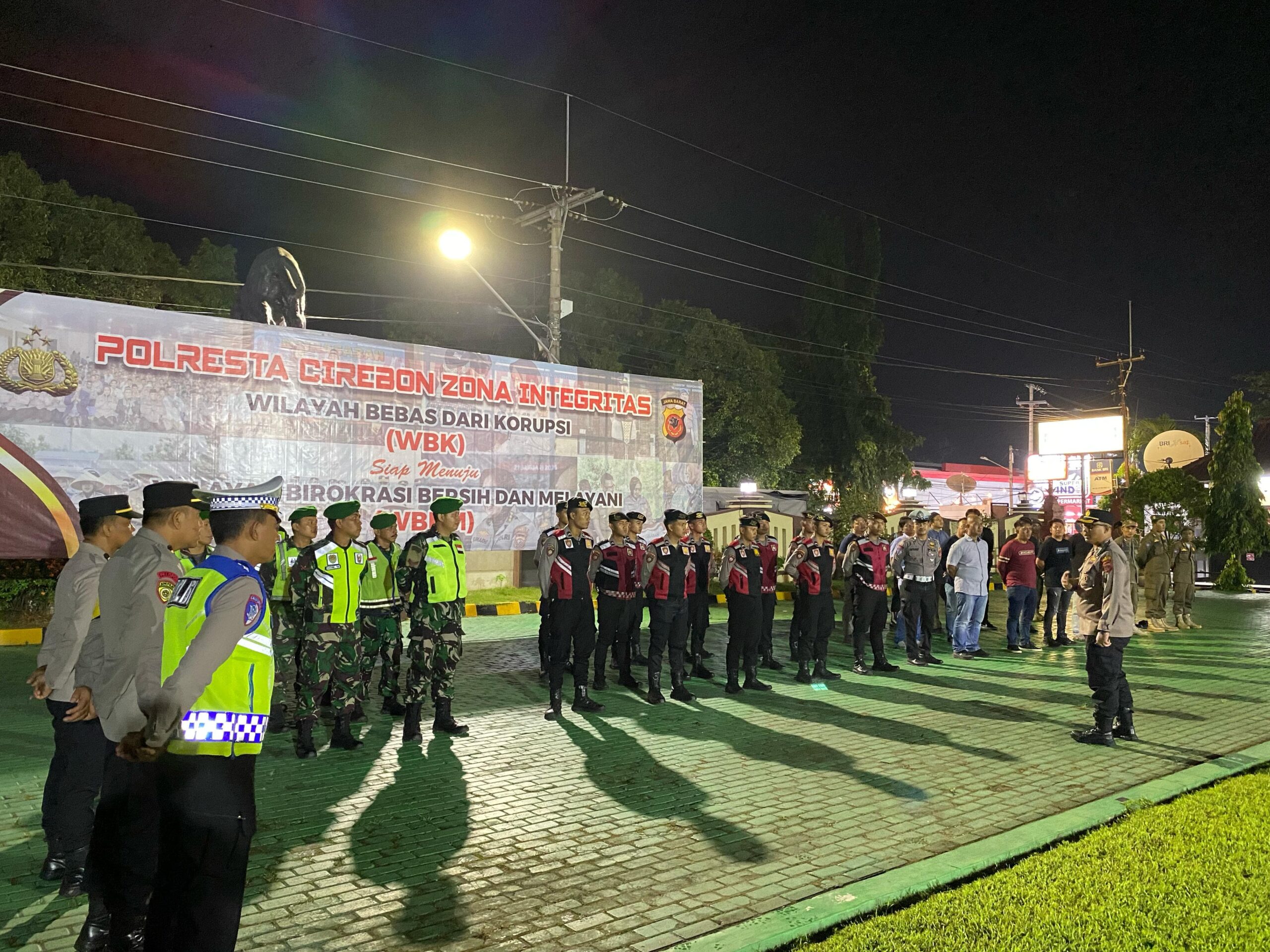 Cegah Gangguan Kamtibmas di Bulan Ramadhan, Polresta Cirebon Gelar KRYD Patroli Skala Besar.