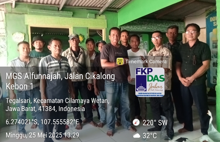 FKP DAS Korwil Kabupaten Karawang Berikan SK Pengangkatan Korcam Cilamaya Wetan dan 12 Calon Kordes Baru Resmi Didata