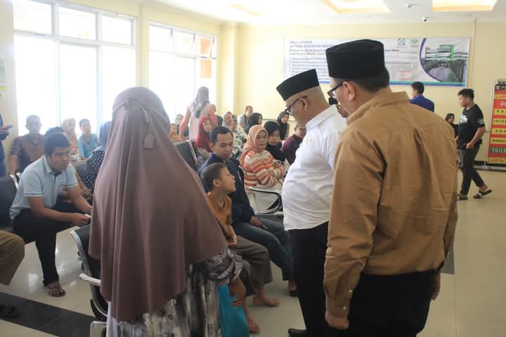 Bupati Pasaman Barat Yulianto Sidak RSUD Pasaman Barat
