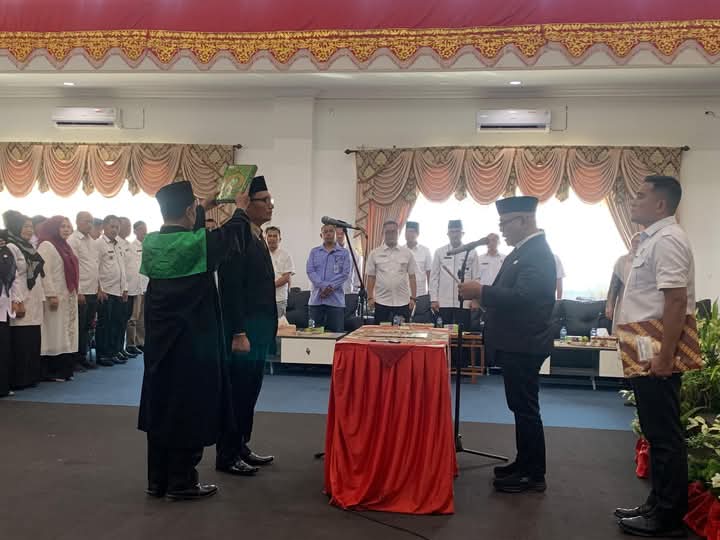 Dodi San Ismail Dilantik sebagai Pj Sekda Pasaman Barat oleh Bupati Yulianto