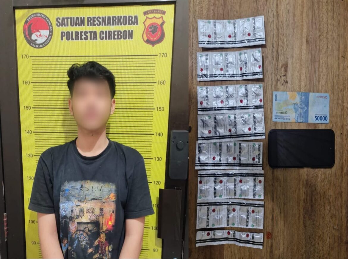 Polresta Cirebon Amankan Pengedar OKT