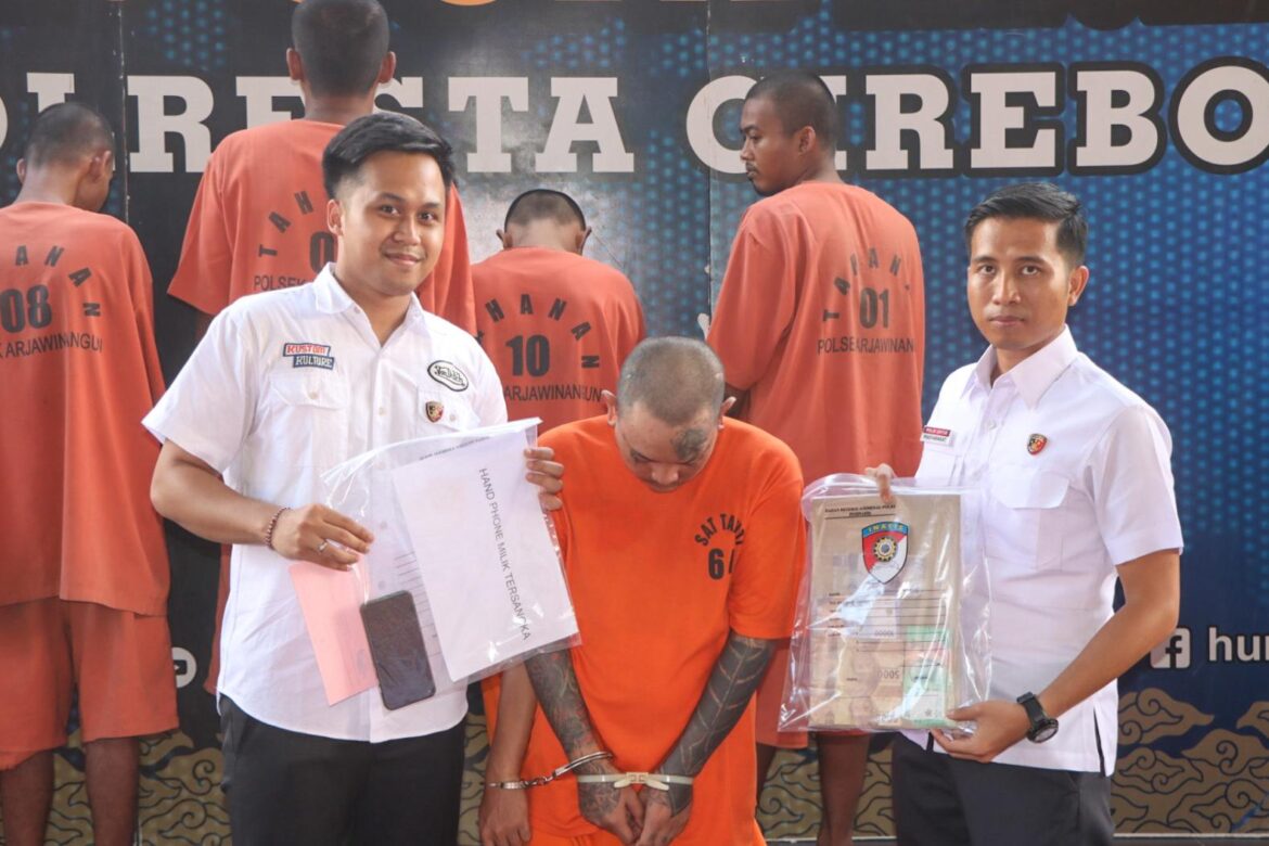 Polresta Cirebon Ungkap Kasus Peredaran Uang Palsu, Satu Pelaku Diamankan.