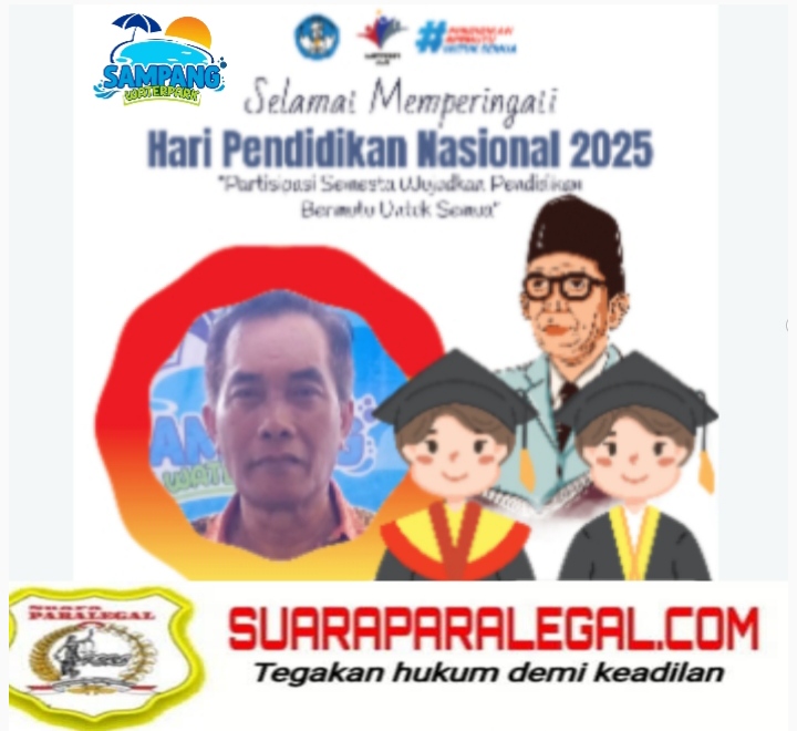 Owner Sampang Water Park Mengucapkan Selamat Hari Pendidikan Nasional 2025, Partisipasi Semesta Wujudkan Pendidikan Bermutu untuk Semua