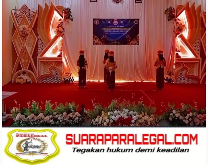 Tampil Maksimal,  TK PGRI 1 Sampang Pada Festival Menari Tujuh Kebiasaan Anak Hebat Dalam Rangka Hari Anak Nasional Indonesia