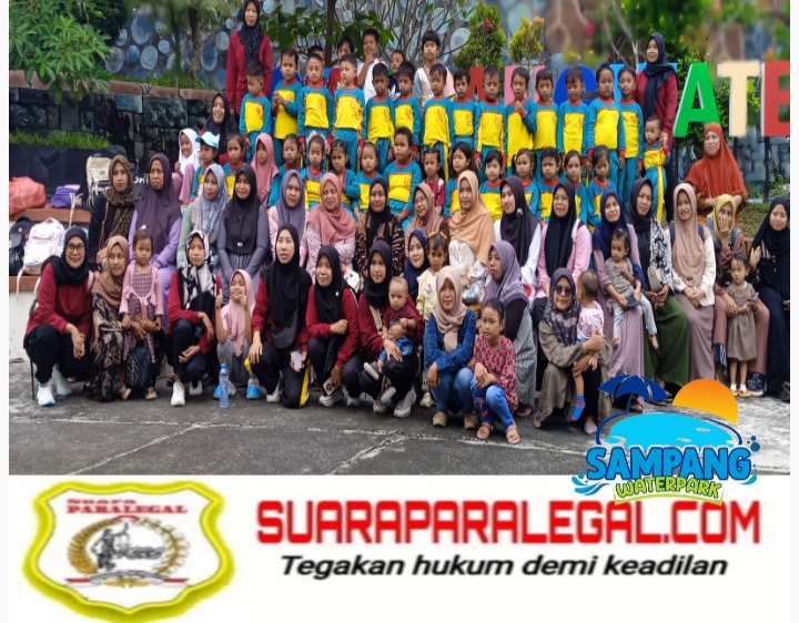 TK Bina Anaprasa Tambelangan Pilih Sampang Water Park Sebagai Tujuan Wisata Favorit