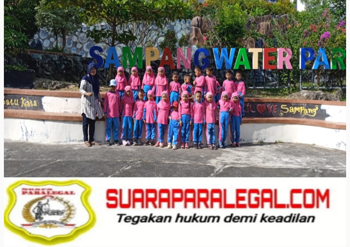 Rayakan Perpisahan Siswa TKS Setia Bhakti Durbuk Pademawu Pamekasan Pilih Sampang Water Park Sebagai Tujuan Favorit