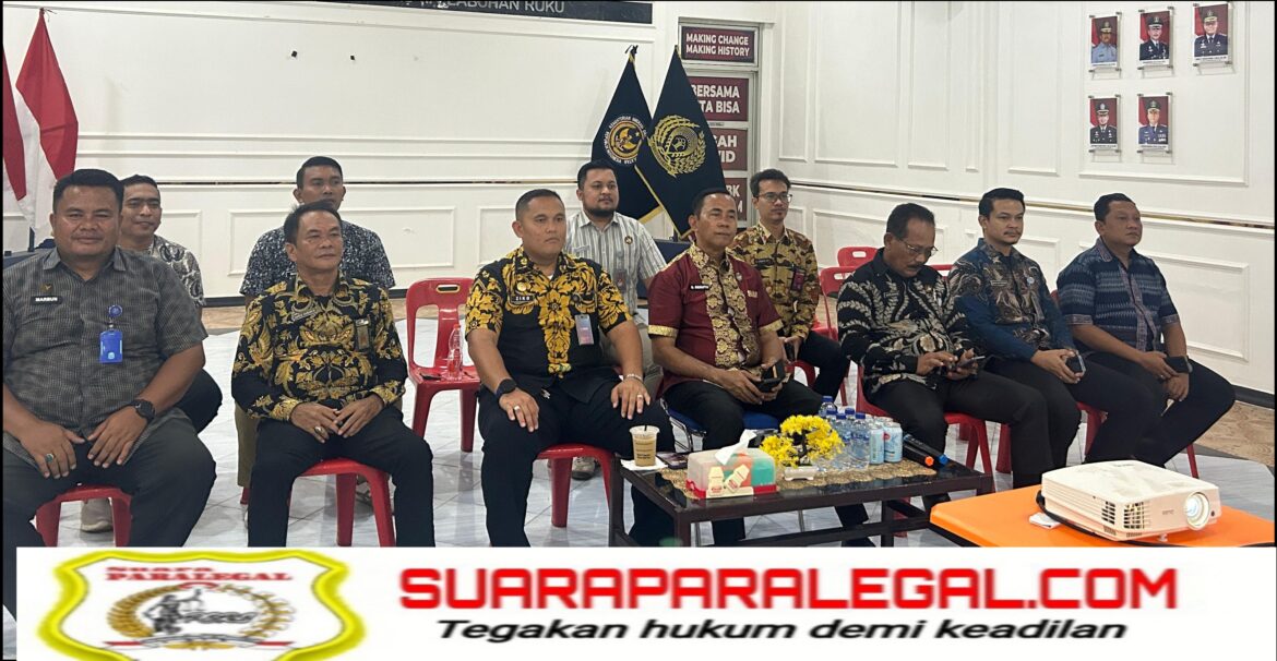 Lapas Labuhan Ruku Hadiri Arahan Virtual Dirjenpas, Siap Laksanakan Instruksi Tegas