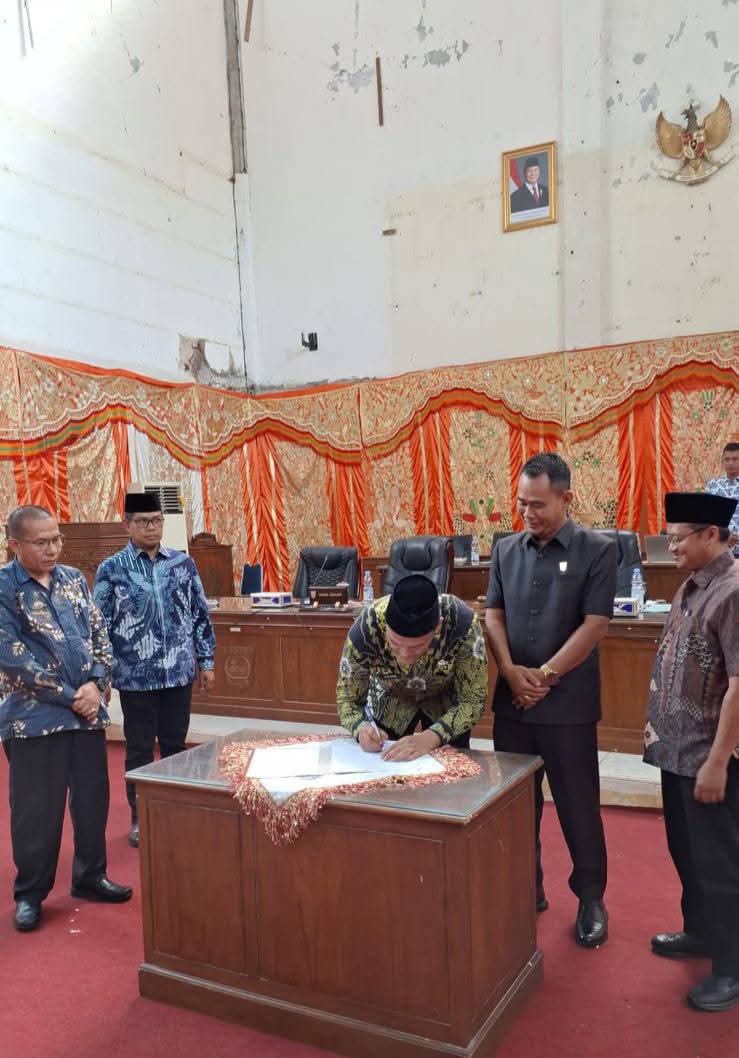Kepala Daerah dan DPRD Pasbar Sepakati Ranwal RPJMD 2025–2029
