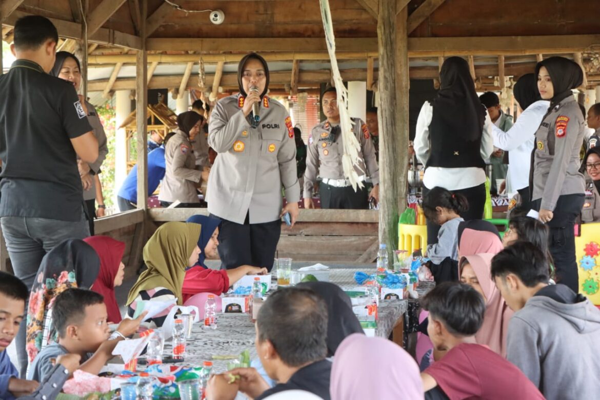 Polresta Cirebon Gelar Trauma Healing bagi Keluarga Korban Longsor Tambang Gunung Kuda Cirebon.
