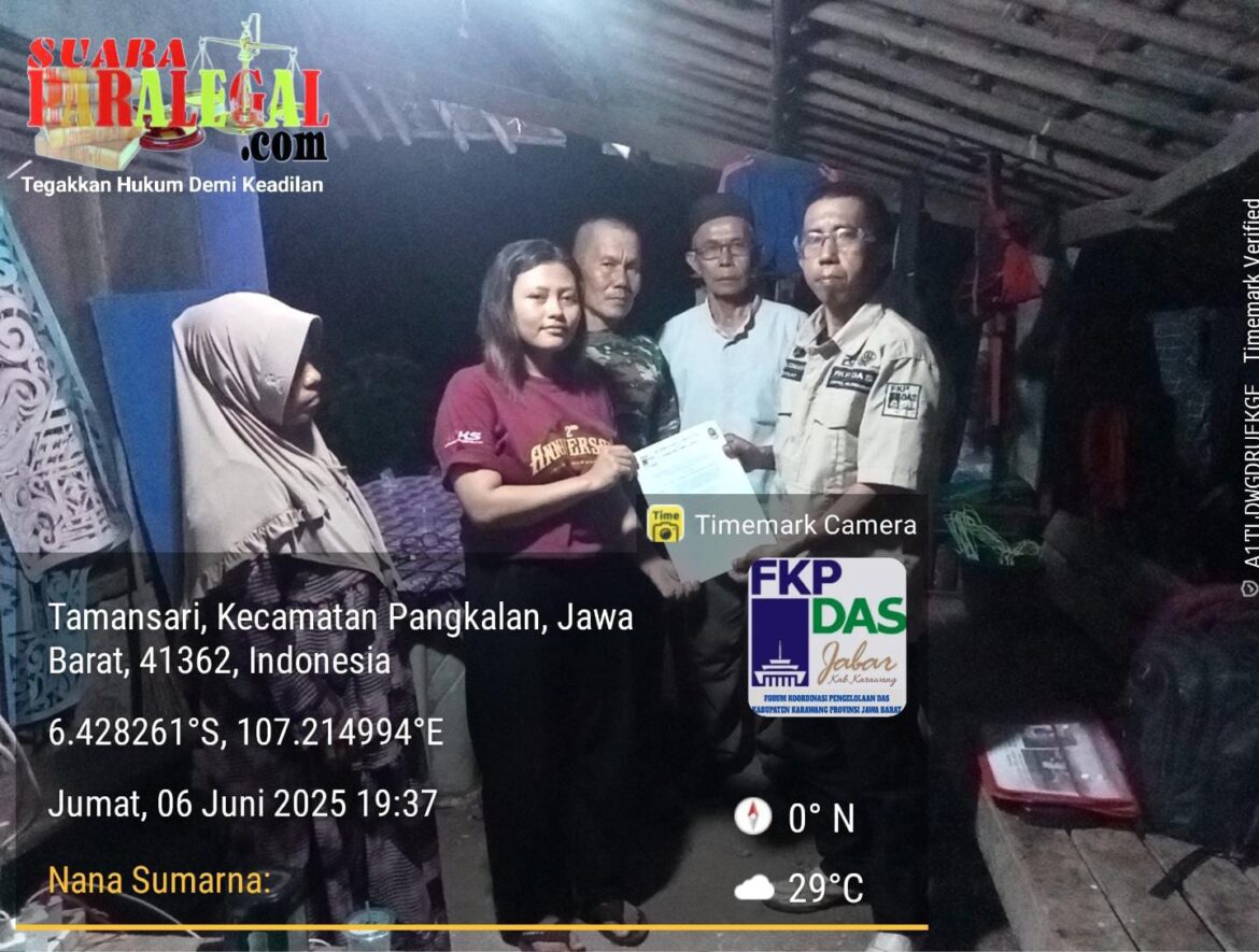 Korlap FKP DAS Korwil Kabupaten Karawang Berikan SK Pengangkatan Korcam Pangkalan dan 8 Calon Kordes Baru Didata