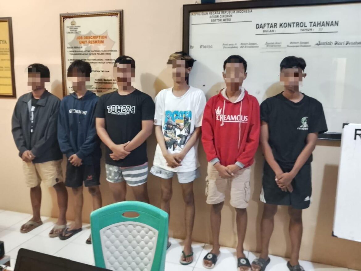 Geng Motor Berulah Kembali di Wilayah Hukum Polresta Cirebon.