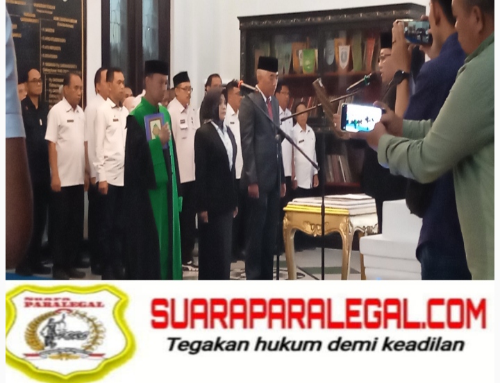 Pelantikan Dewas dan Direktur PERUMDA Air Minum Trunojoyo Serta Pengukuhan Direktur Utama dan Direktur Operasional PT.GSM (PERSERODA) Kabupaten Sampang