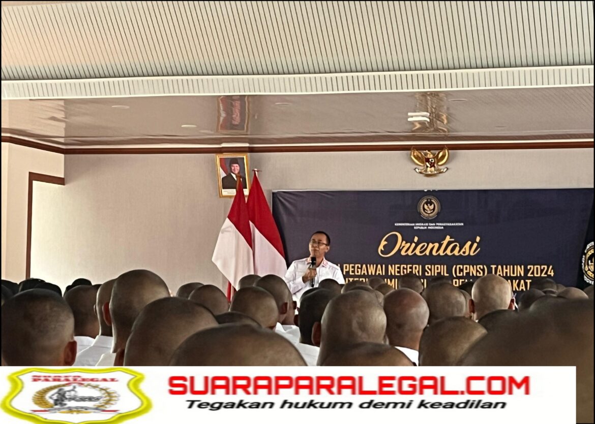 Kalapas Labuhan Ruku Jadi Narasumber Orientasi CPNS: Bahas Komunikasi Efektif Berbasis Pengalaman Nyata