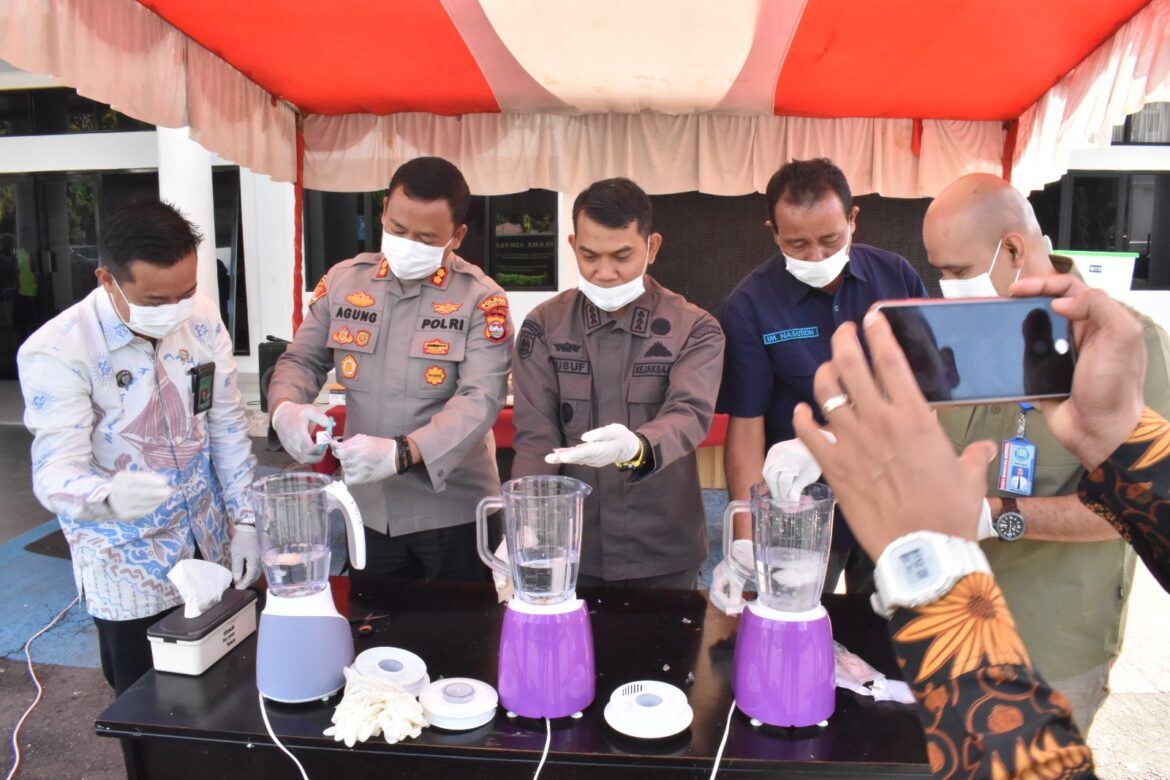 Kejaksaan Negeri Pasaman Barat Musnahkan Barang Bukti 49 Perkara (Tipidum)