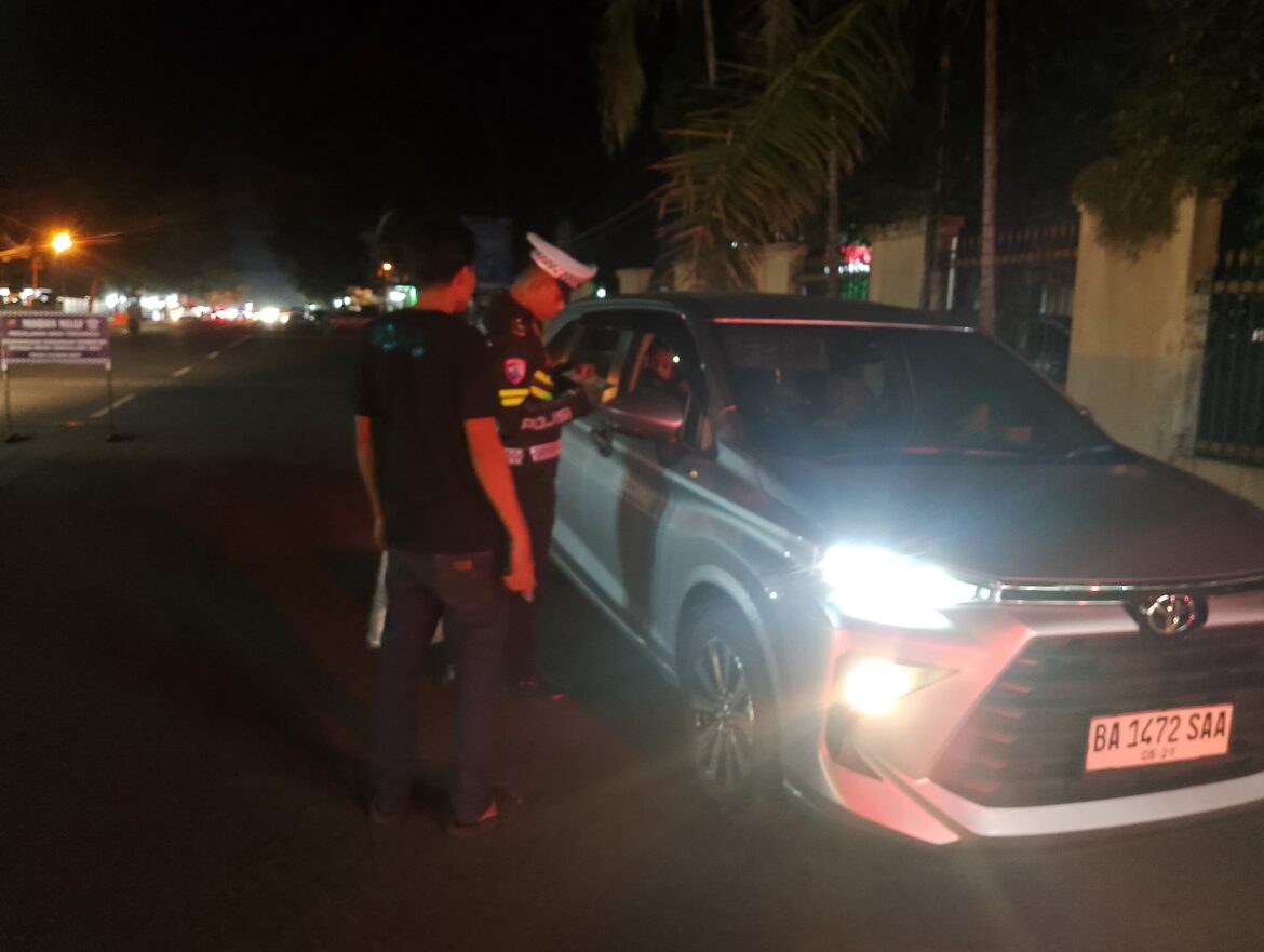 Satlantas Polres Pasaman Barat Akan Melaksanakan Penindakan Pelanggaran Selama Ops Patuh Singgalang Tahun 2025
