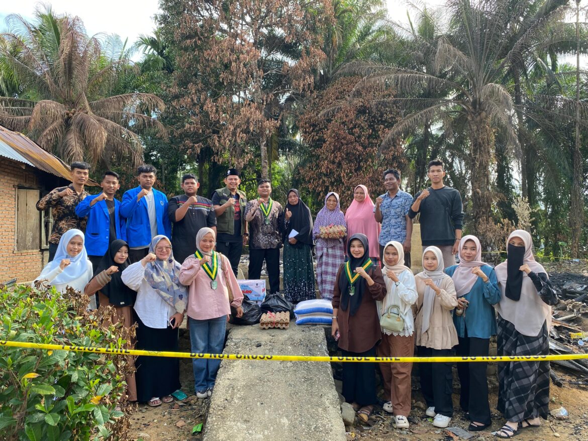 SEMMI Pasaman Barat Bantu Korban Kebakaran di Paraman Ampalu
