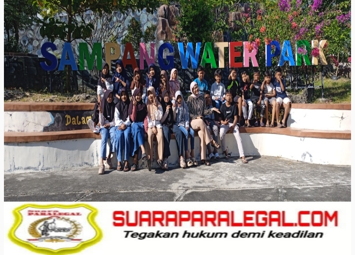 Manfaatkan Libur Sekolah UPTD SDN Tengket 2 Bangkalan Madura Ramaikan Sampang Water Park