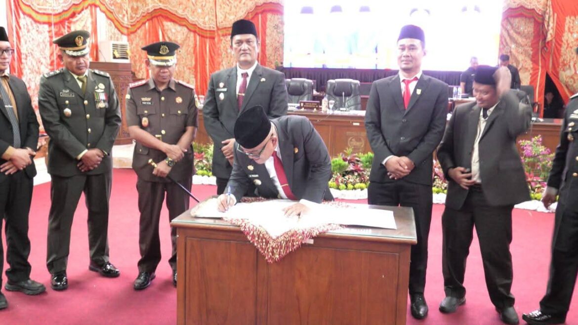 Rapat Paripurna DPRD Pandangan Akhir Fraksi DPRD Terkait RPJMD 2025–2029: Ini Tanggapan Bupati