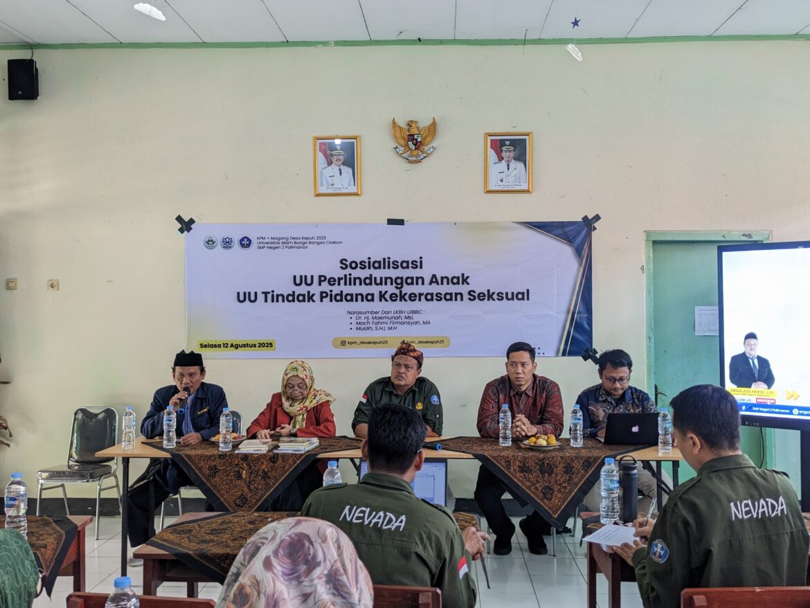 Mahasiswa UI BBC Sosialisasi Sadarkum Lewat KPM.