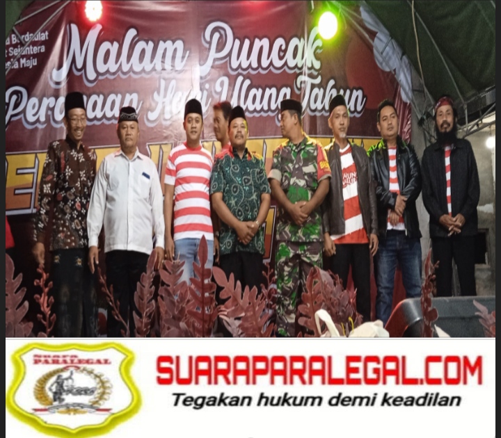 Malam Puncak Perayaan HUT Kemerdekaan RI Ke – 80  Kampung Stasiun RT.01. RT.02 RW. 10 Kelurahan Gunung Sekar Sampang Madura