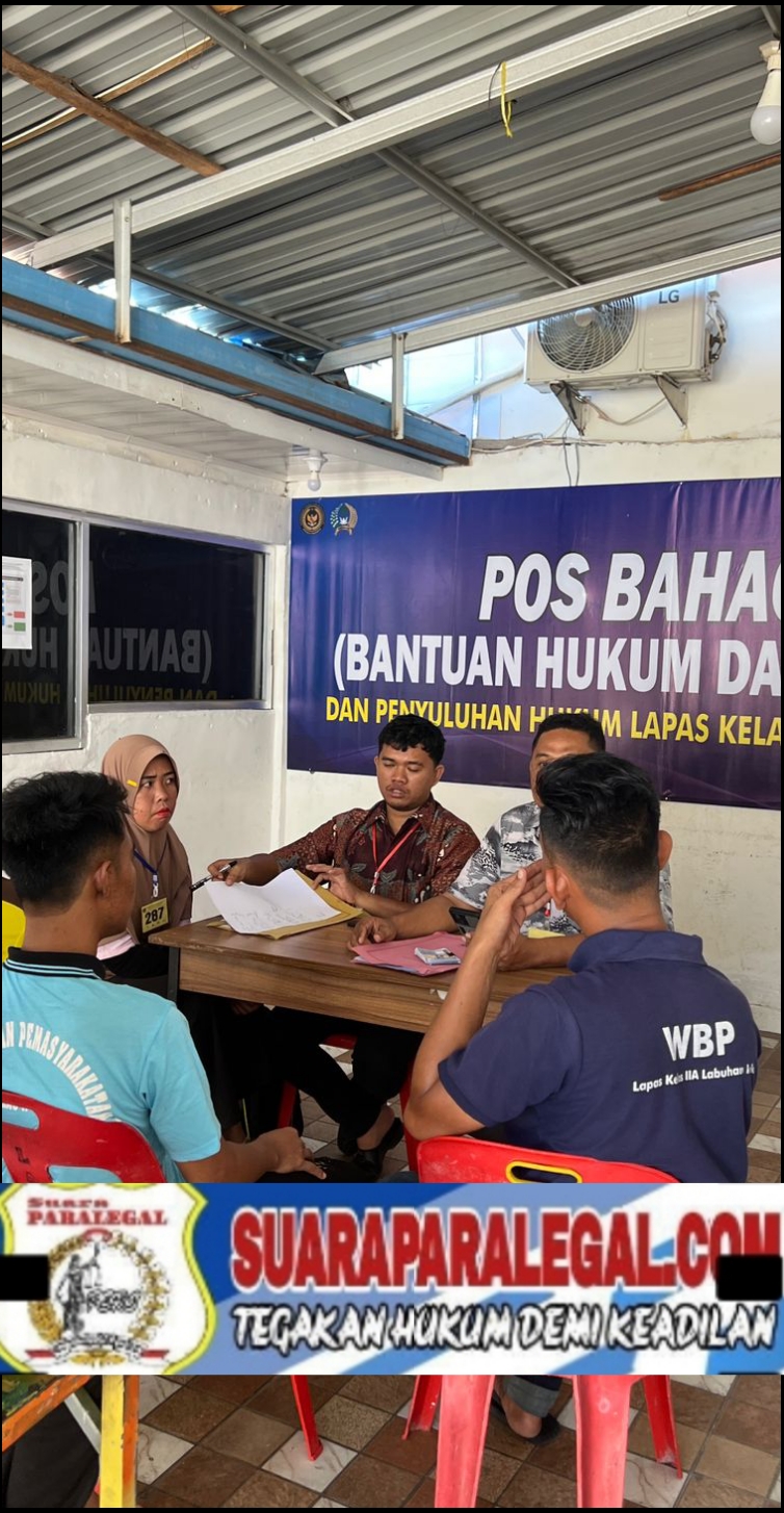 Sinergi Lapas Labuhan Ruku dan LBH: Hadirkan Pendampingan Hukum untuk Warga Binaan.