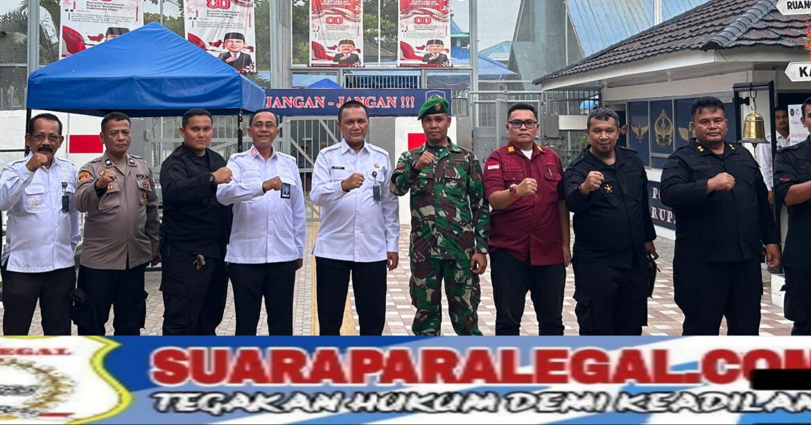 Lapas Labuhan Ruku Terima Kunjungan Kerja Kakanwil, Pantau Langsung Screening dan Ronsen Paru-Paru Warga Binaan