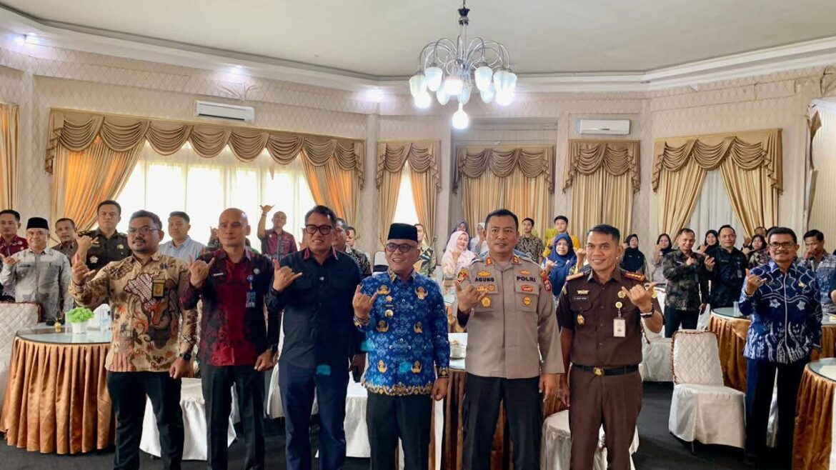 Kapolres Pasaman Barat Mengahadiri Penguatan Sinergi P4GN dan Prekursor Narkotika, BNN Sumbar dan BNNK