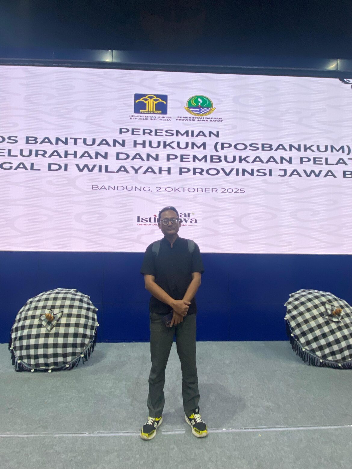 Peresmian Pos Bantuan Hukum ( POSBAKUM ) Desa / Kelurahan Dan Pembukaan Pelatihan Paralegal di Wilayah Provinsi Jawa Barat.