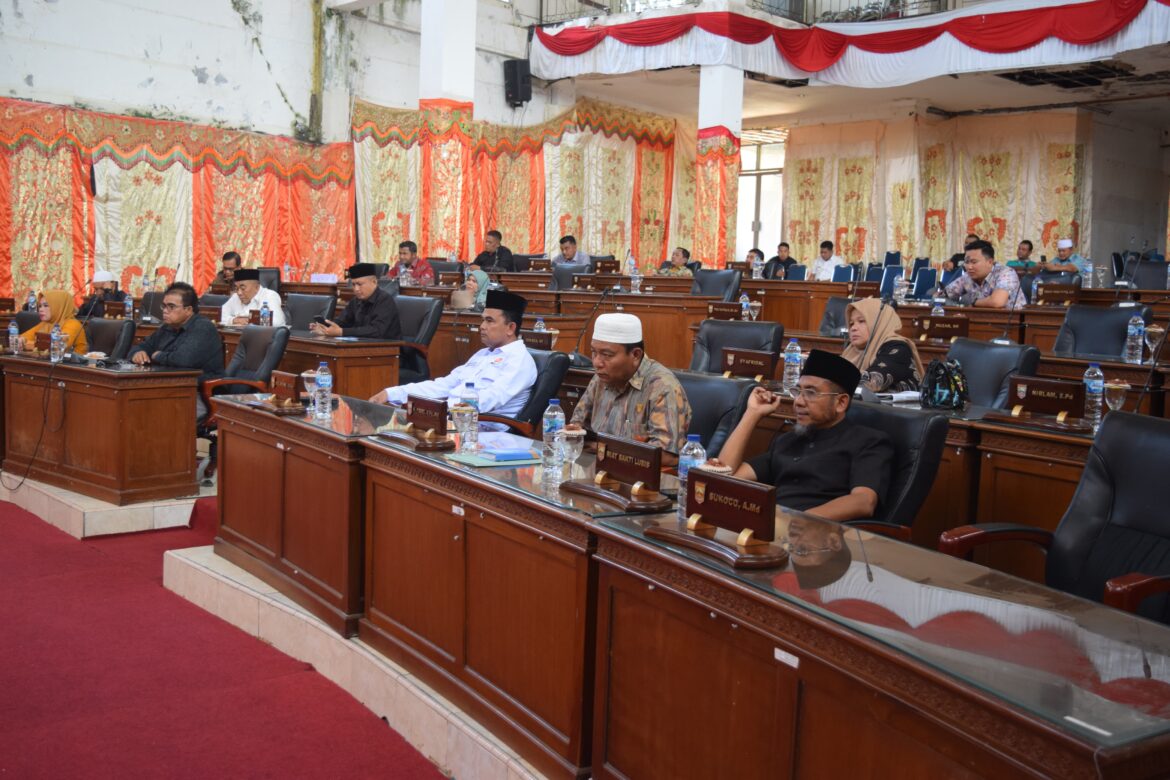 Bupati Berikan jawaban Atas Anggaran Sementara (KUA-PPAS) untuk APBD Tahun Anggaran 2026