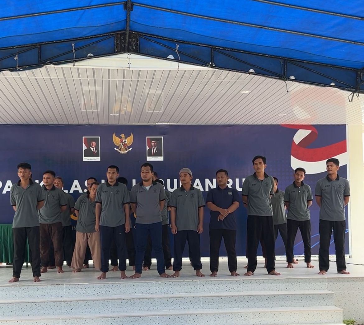 Tutup Rehabilitasi Warga Binaan, Lapas Labuhan Ruku Laksanakan Kegiatan Family Support Group