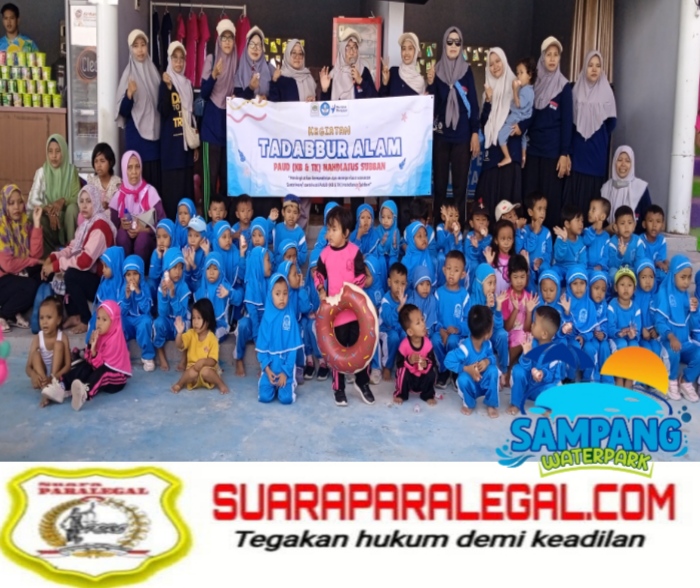Tk A Nahdlatus Subban Laden Pamekasan Madura Mengadakan Tadabbur Alam di Sampang Water Park