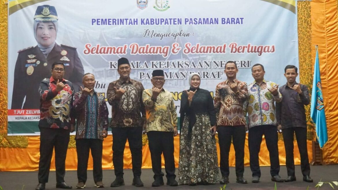 Bupati dan Ketua DPRD Sambut Kejari yang Baru Tjut Zelvira Nofani