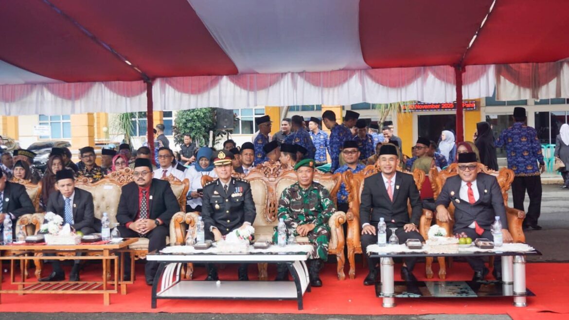 Ketua DPRD Bersama Bupati Gelar Upacara Hari Pahlawan ke-80 dan Hari Kesehatan Nasional ke-61