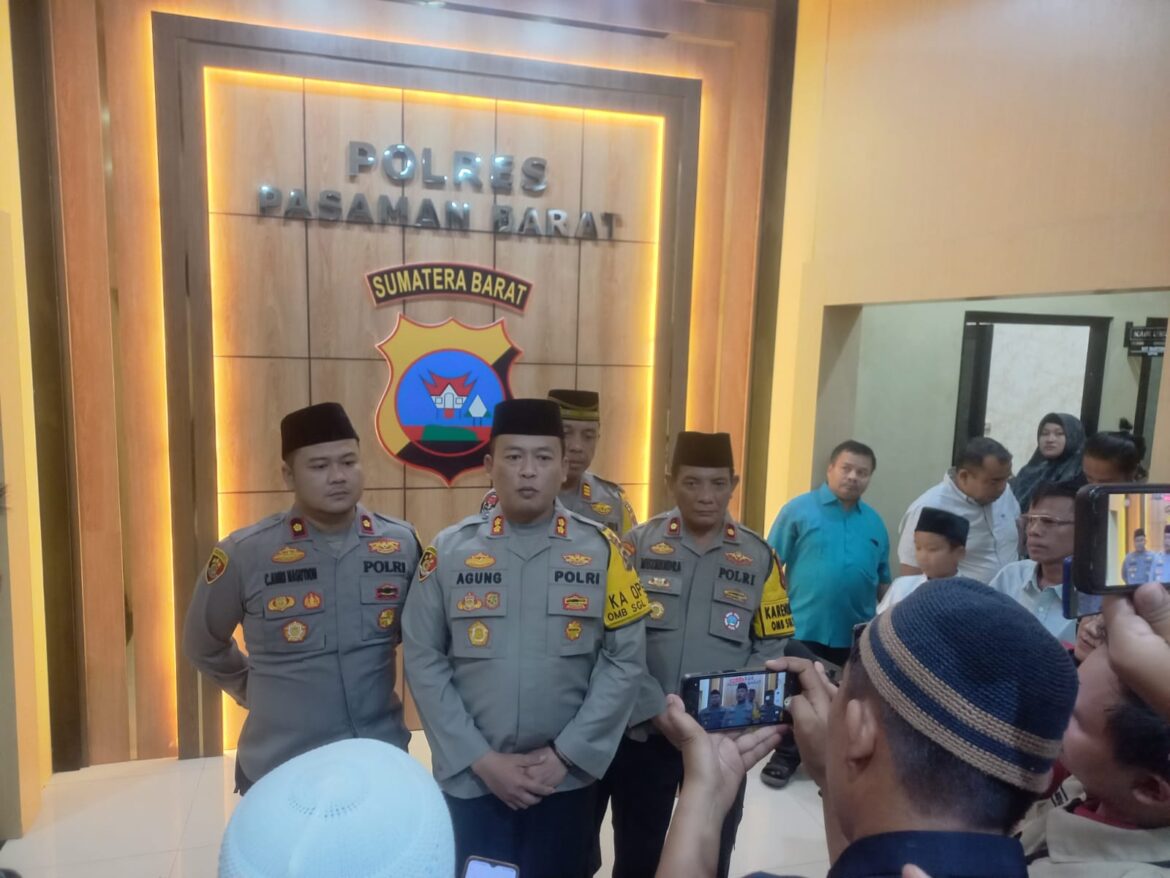 Kapolres pasaman Barat mengingatkan Antisipasi Cuaca Ekstrem Dan Potensi Bencana di Kabupaten Pasaman Barat