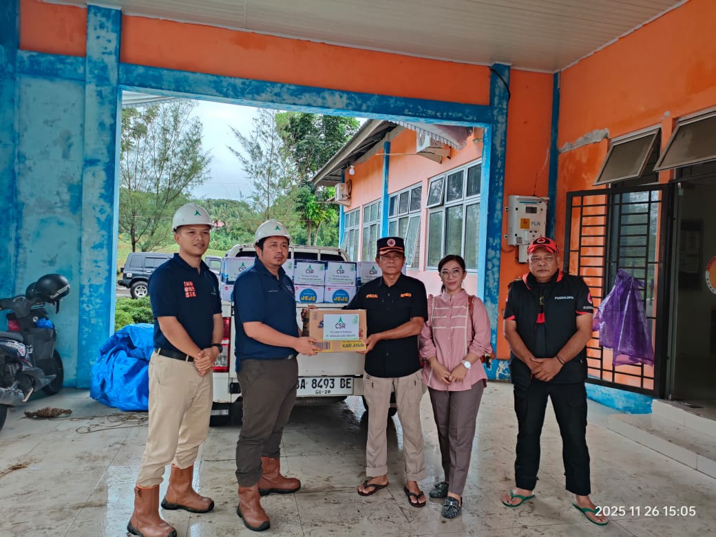 PT.Laras Inter Nusa(LIN) Komitmen Bersama Masyarakat, Peduli Korban Bencana Banjir dan Longsor Melanda Pasaman Barat