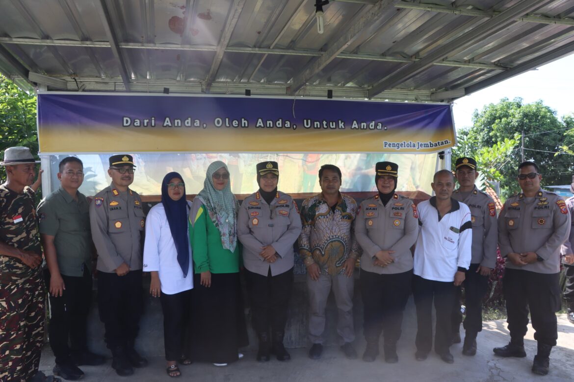 Polresta Cirebon Laksanakan Pengecekan Jembatan Gantung Pramuka Penghubung Provinsi Jabar dan Jateng