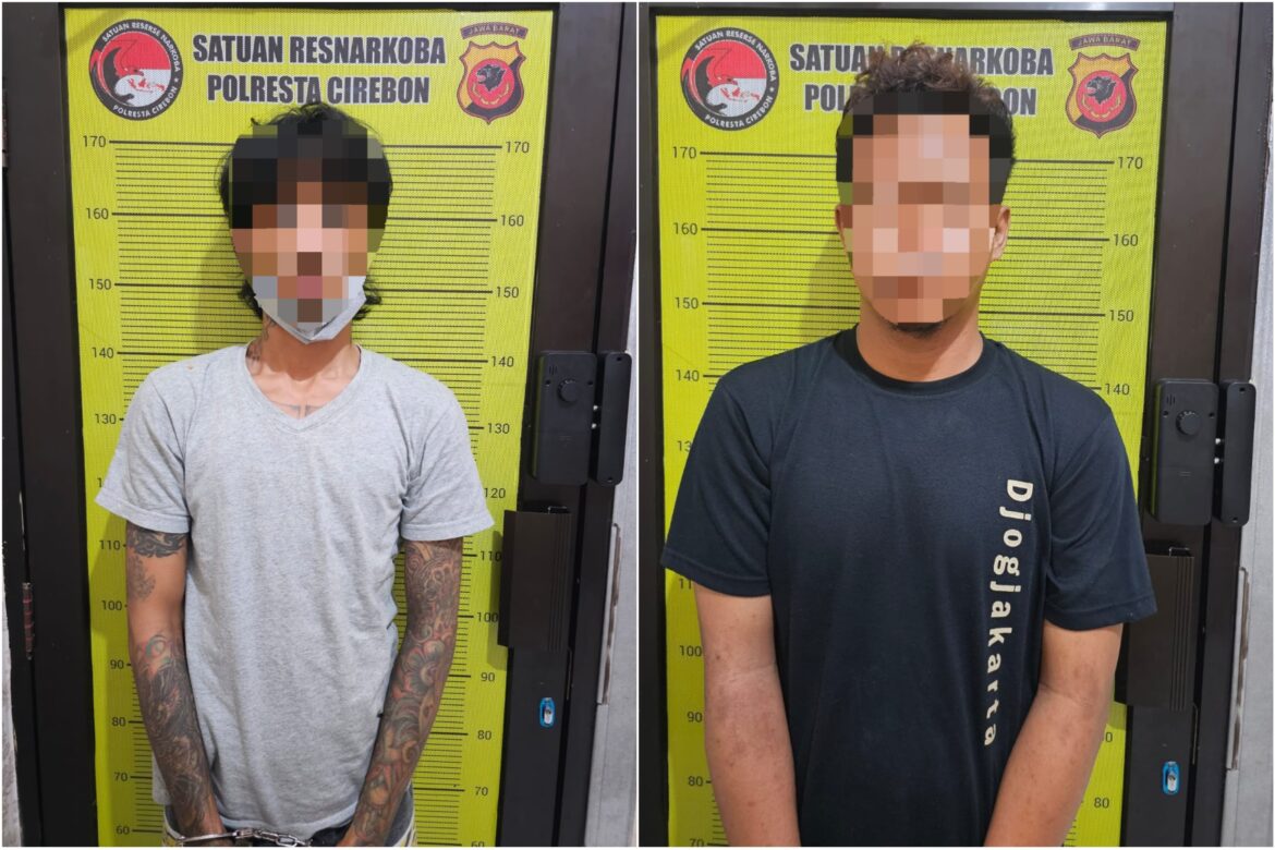 2 Pengedar Narkotika Jenis Sabu di Amankan Polresta Cireboni Amankan Poler