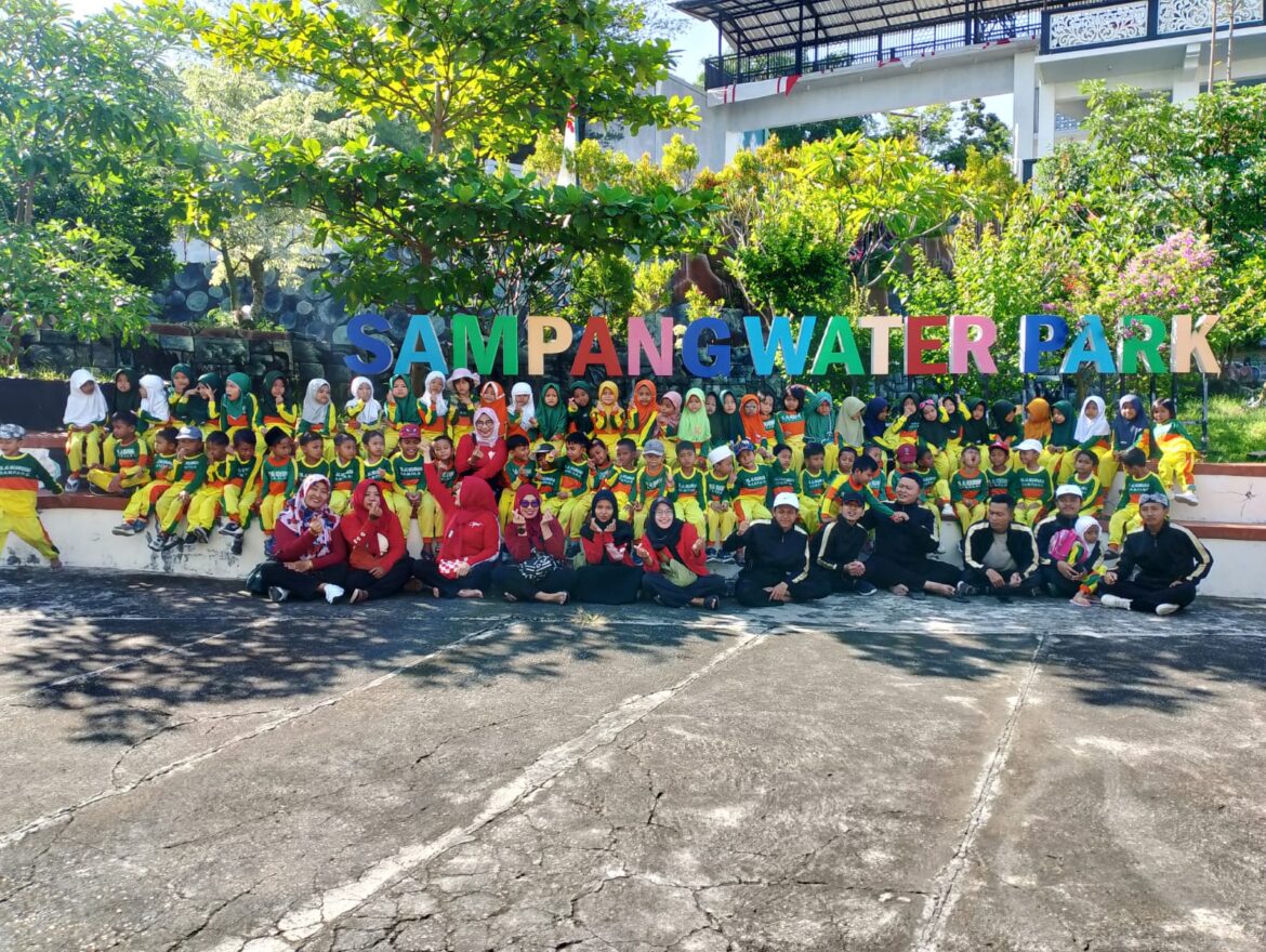 TK Al Muawanah Pilih Sampang Water Park Sebagai Tujuan Wisata Favorit