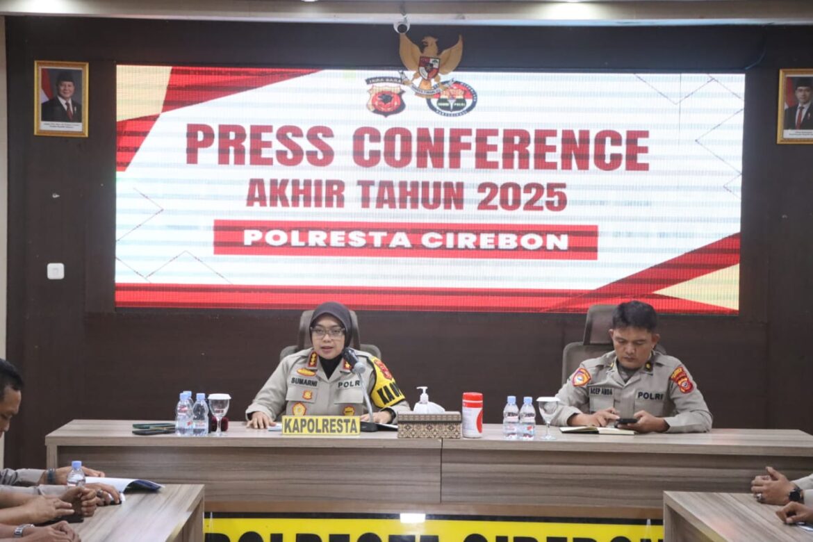 Akhir Tahun 2025, Polresta Cirebon Tegaskan Komitmen Presisi Jaga Kamtibmas dan Dukung Program Pemerintah.