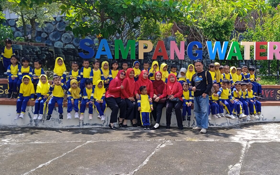 KB dan RA Bintang Harapan Pengarengan Pilih Sampang Water Park Sebagai Tujuan Favorit