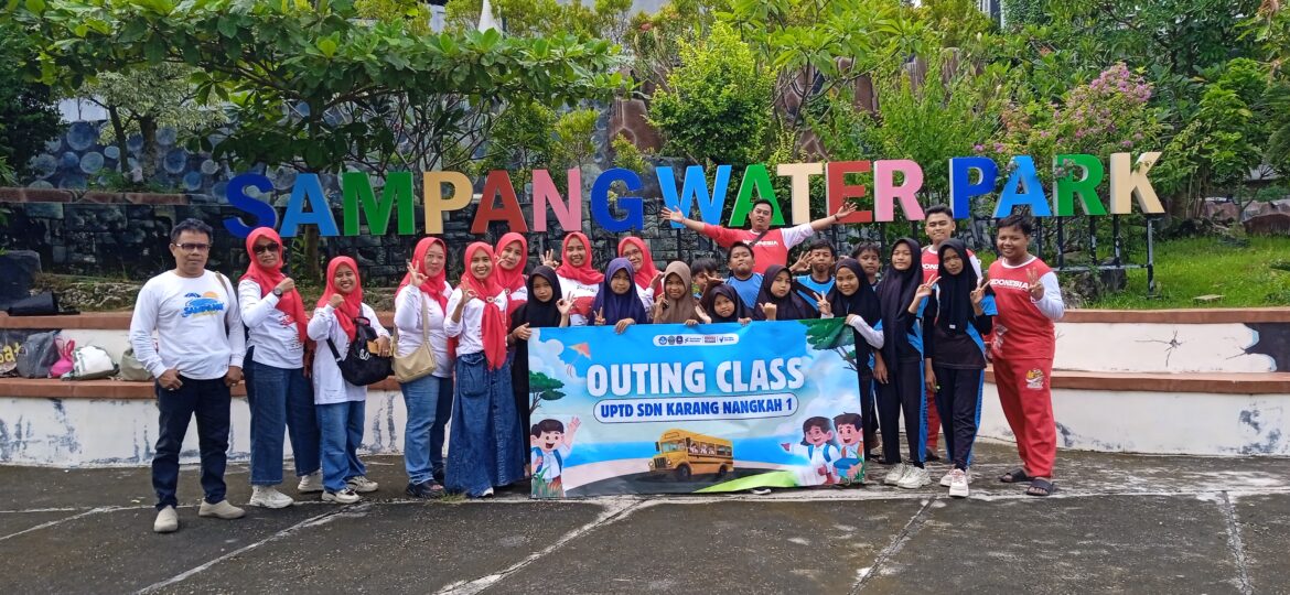 Outing Class UPTD SDN Karang Nangkah1 Blega Bangkalan Madura di Sampang Water Park