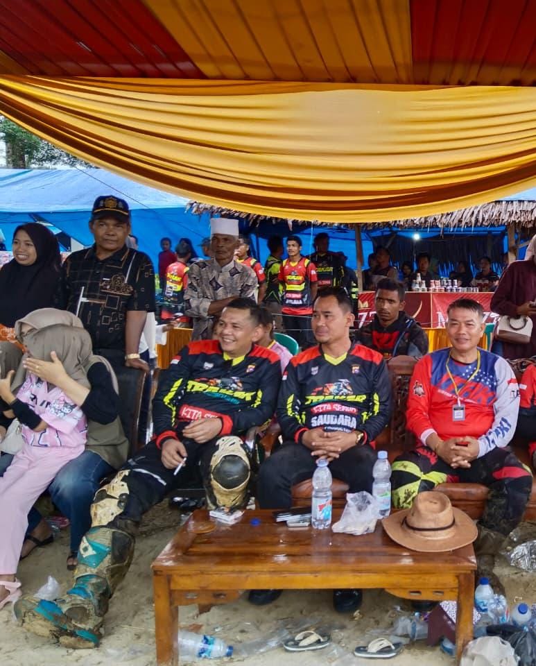 Ketua DPRD Pasaman Barat Dirwansyah, Menghadiri Acara kegiatan TRAKAR 2 Kajai Raya