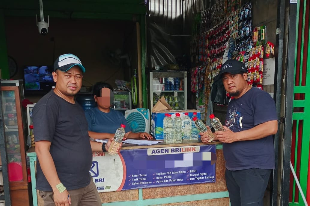 294 Botol Miras di Sita Polresta Cirebon,Dari Hasil Razia Pekat.