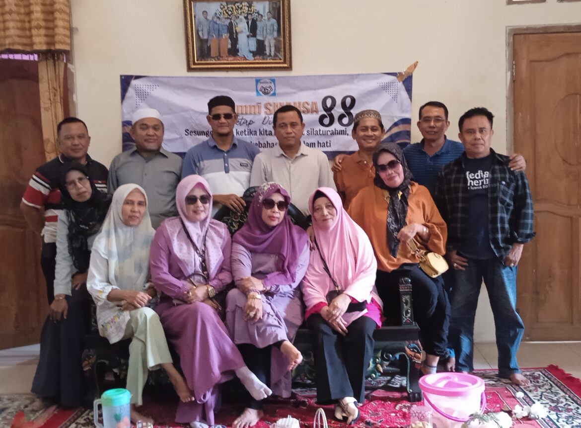 Jalin Silaturrahmi Alumni SMANSA 88 di Rumah Bu Admin, Gagas Pengajian Bulanan Dan Reuni Akbar
