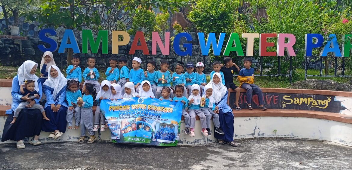 Paud Al Firdaus Pademawu Pamekasan Pilih Sampang Water Park Sebagai Tujuan Favorit